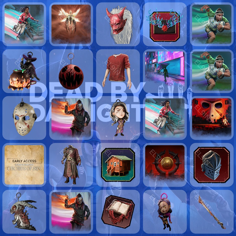 👑 Twitch Drops 💎 DbD: October of Horror  ⚡️ Dead by Daylight [Total 25 Items]