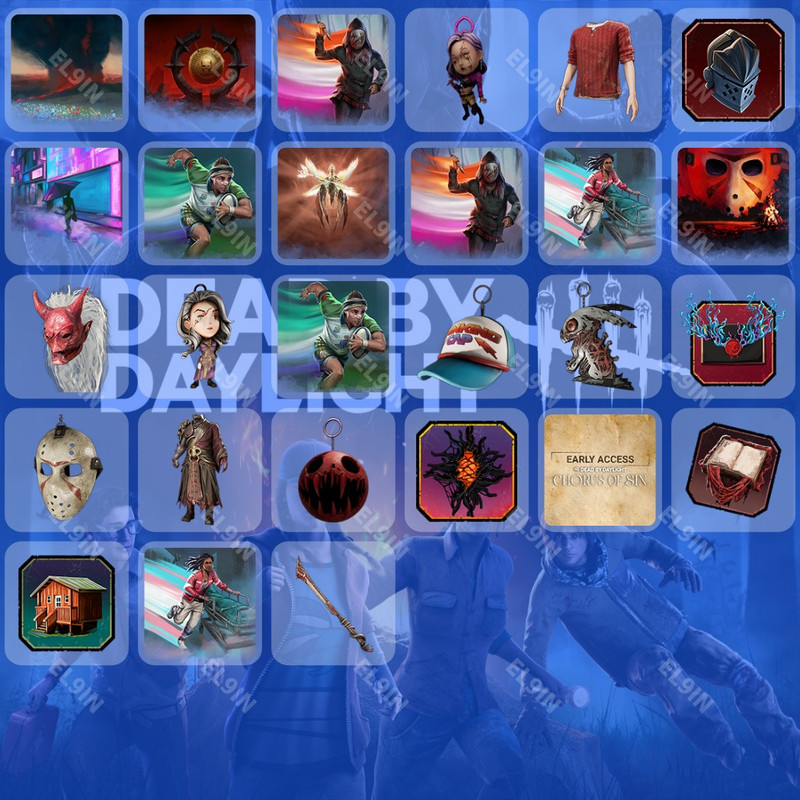 ⚡️ Twitch Drops 💎 #IntoTheRainbow 2026 🧙‍♂️ Dead by Daylight [Total 27 Items]