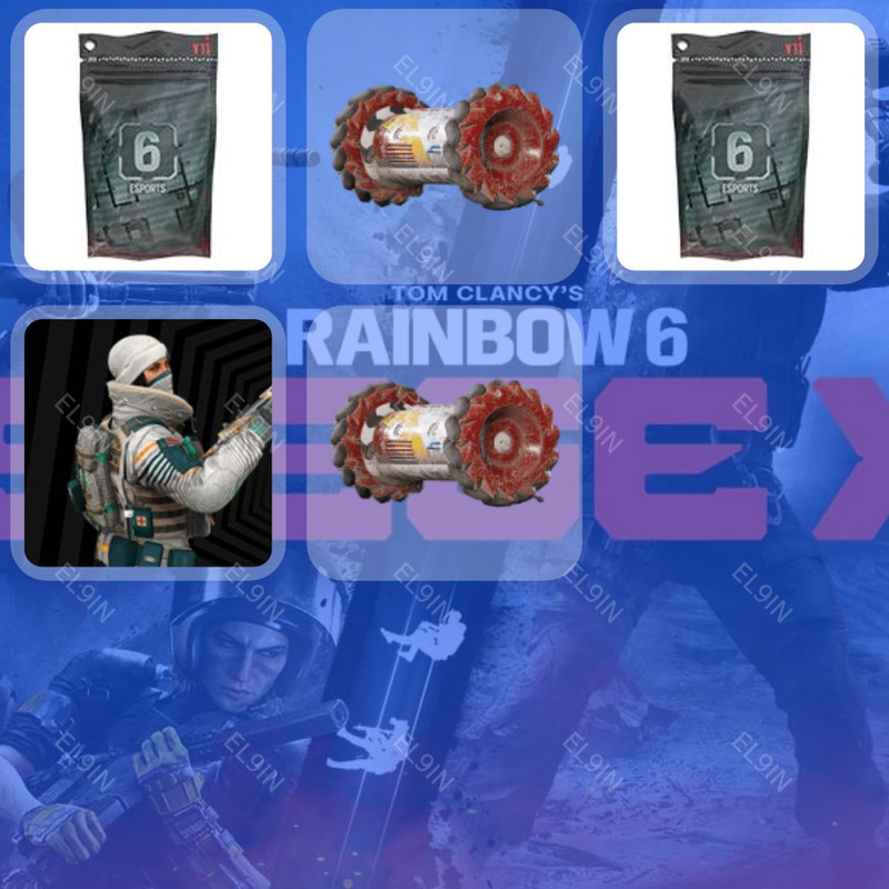 💎 Twitch Drops ⚡️ R6S S2 2026 10 💎 Rainbow Six Siege [Total 5 Items]