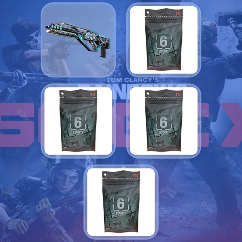 🌌 Twitch Drops 🌐 R6S S2 2026 19 🧙‍♂️ Rainbow Six Siege [Total 5 Items]