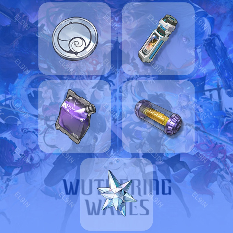 👑 Twitch Drops 🧨 V3.7 Wuthering Waves ✅ Wuthering Waves [Total 5 Items]