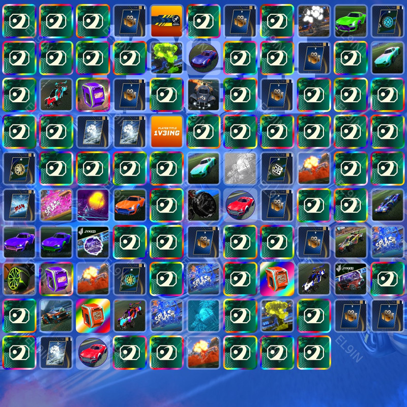 🌌 Twitch Drops 🧨 RL Worlds Drop Rush 🌌 Rocket League [Total 108 Items]