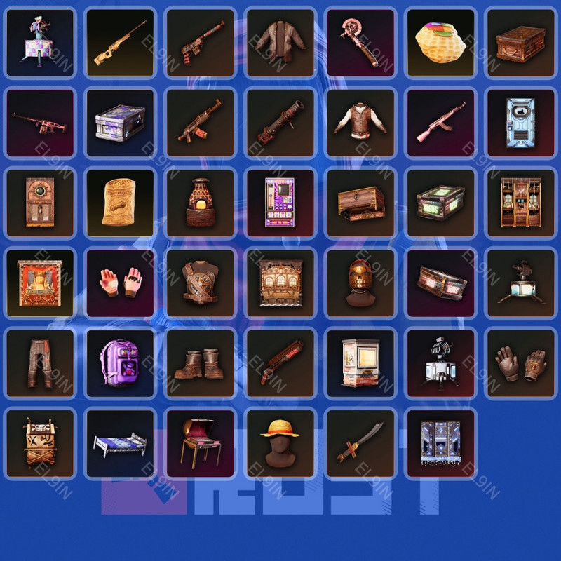 💎 Twitch Drops 💎 Rust Isles Launcher 💜 Rust [Total 41 Items]