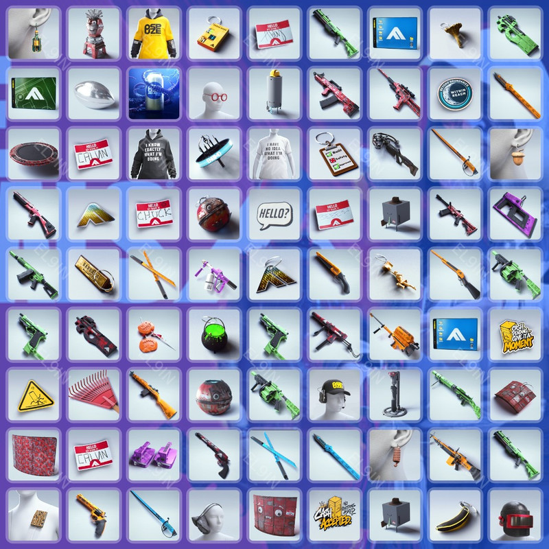 💎 Twitch Drops 💜 PRIME TIME 🧨 THE FINALS [Total 81 Items]