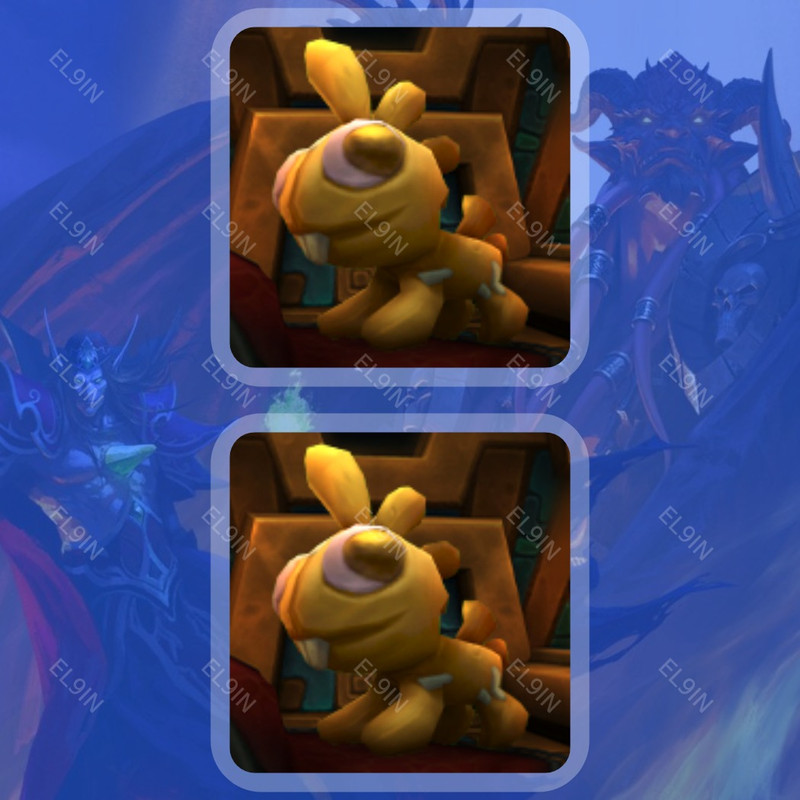 🧨 Twitch Drops ⚡️ Cuddly Gold Grrgle ✅ World of Warcraft [Total 2 Items]