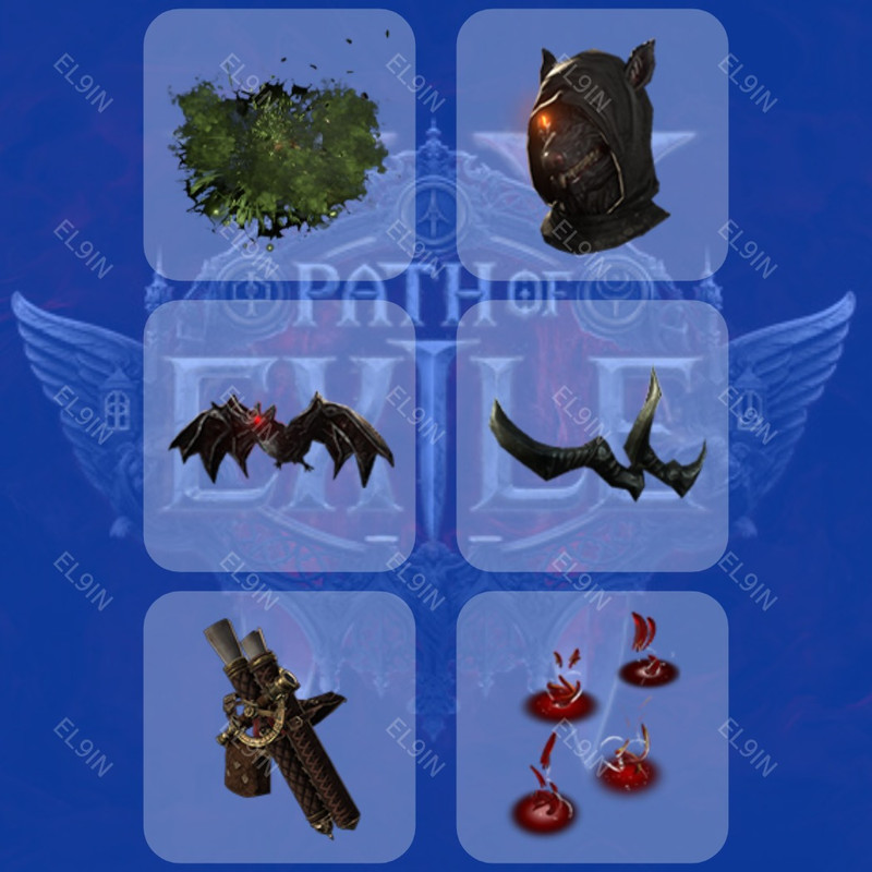 💜 Twitch Drops ⚡️ PoE1 ExileCon 4/4 💜 Path of Exile [Total 6 Items]