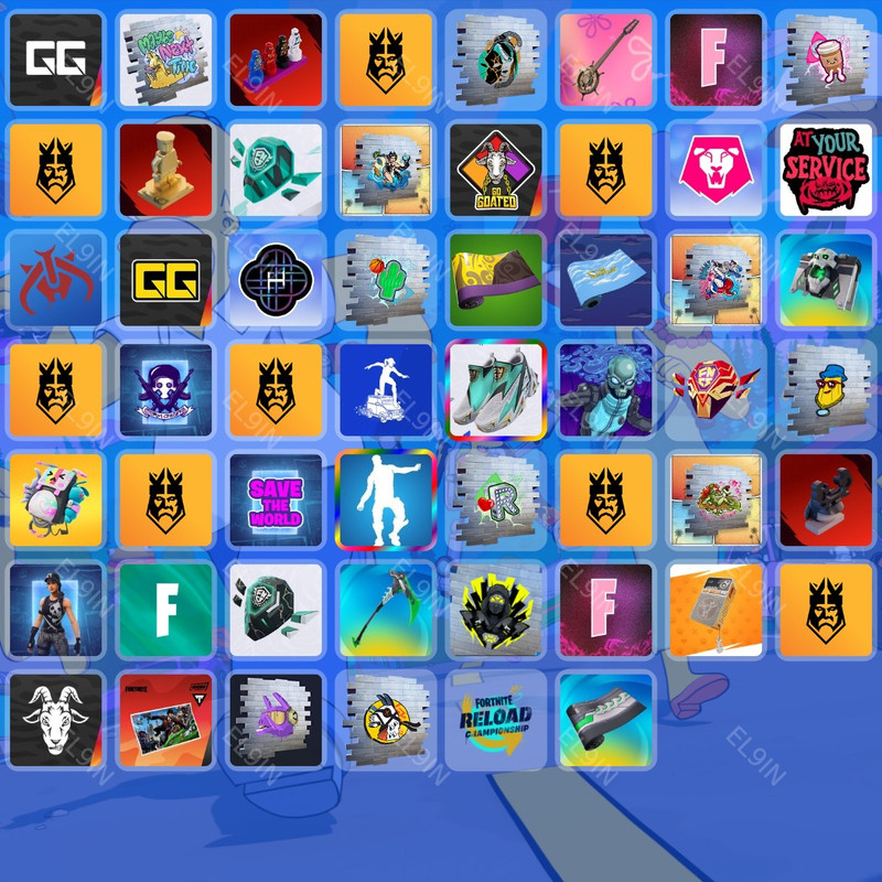 🧨 Twitch Drops 🧨 Global Championship 2026 🧨 Fortnite [Total 54 Items]