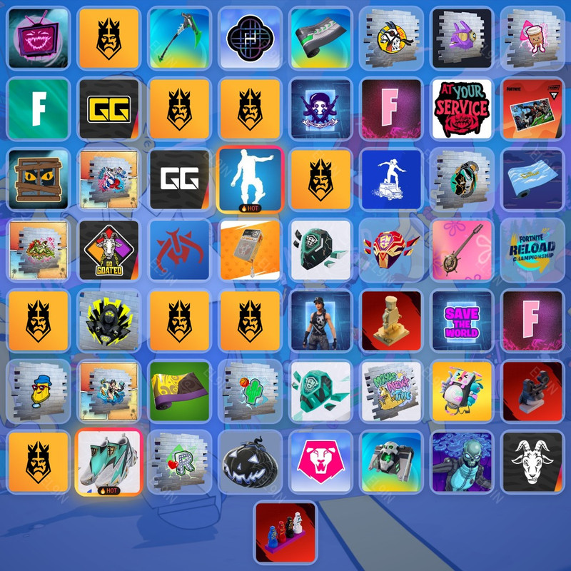 🌌 Twitch Drops 🌌 Horror in Fortnite ❤️ Fortnite [Total 57 Items]