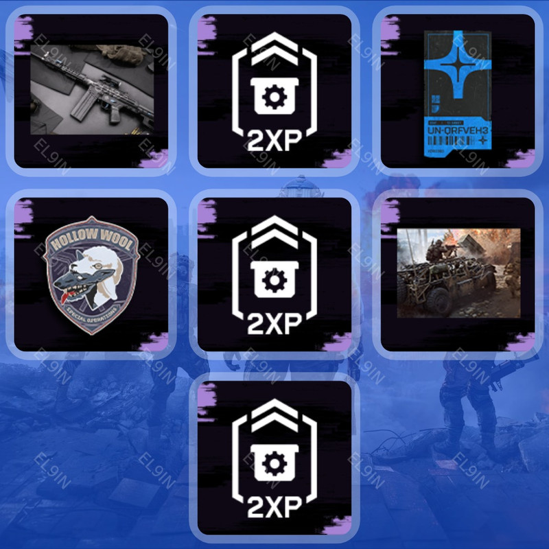 ❤️ Twitch Drops 💜 Battlefield 6 Season 5 🌐 Battlefield 6 [Total 7 Items]