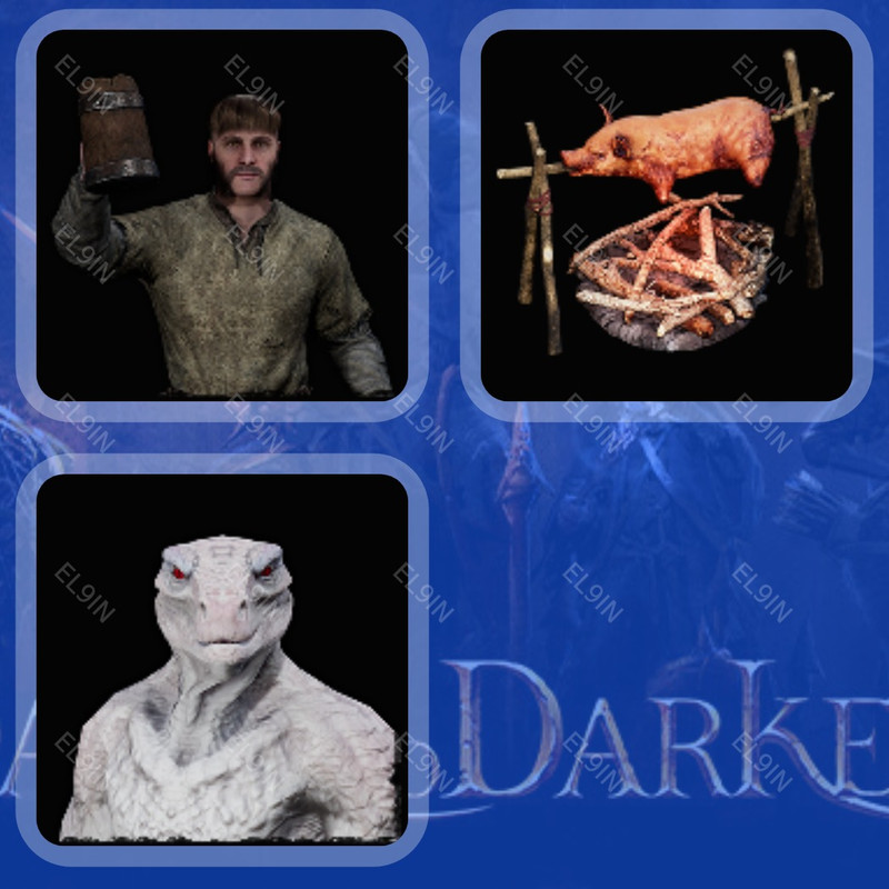 ⚡️ Twitch Drops 🌐 EA Season 7 Drops 4 💜 Dark and Darker [Total 3 Items]
