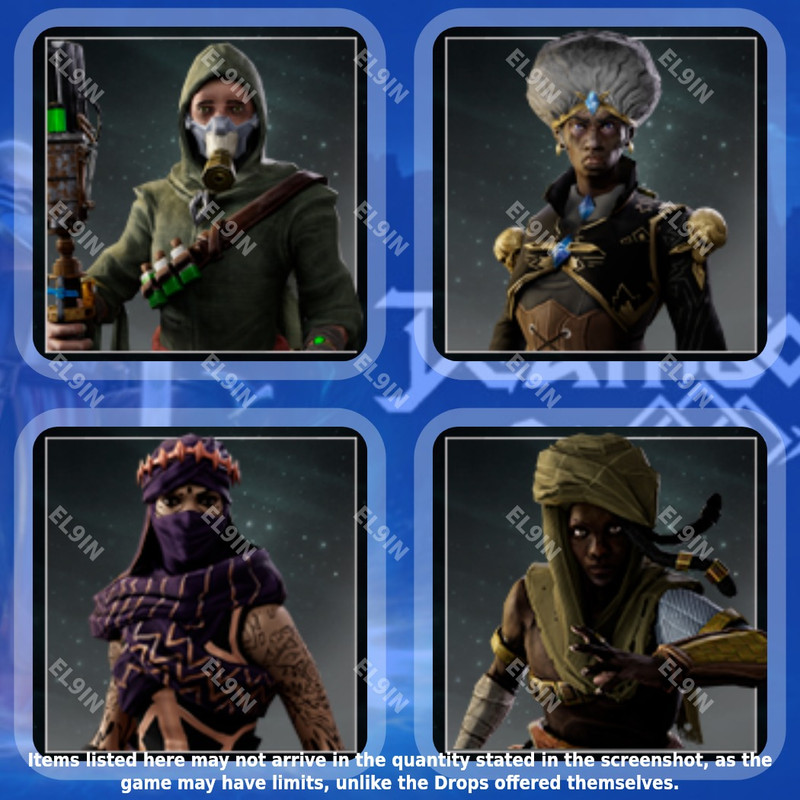 ⚡️ Twitch Drops 🌌 Deathbound Launch Skin Drops 👑 Deathbound [Total 4 Items]