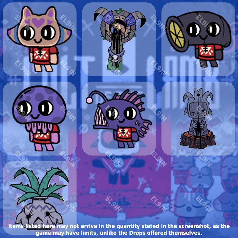 ✅ Twitch Drops ❤️ CotL Woolhaven Drops 💜 Cult of the Lamb [Total 7 Items]
