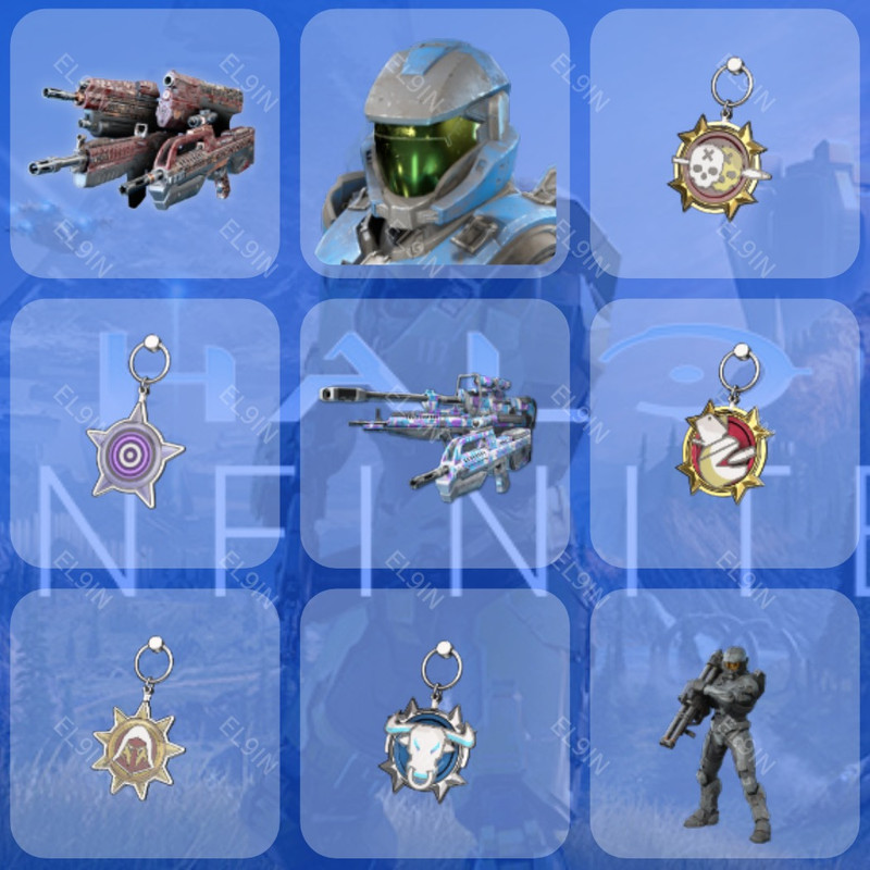 🌌 Twitch Drops 🧙‍♂️ Global GR CupDay2-AUG30 ❤️ Halo Infinite [Total 9 Items]