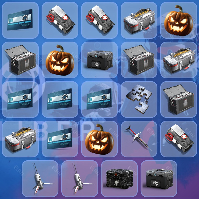 ✅ Twitch Drops 🌌 S14D3 Shadow Arsenal ✅ Caliber [Total 24 Items]