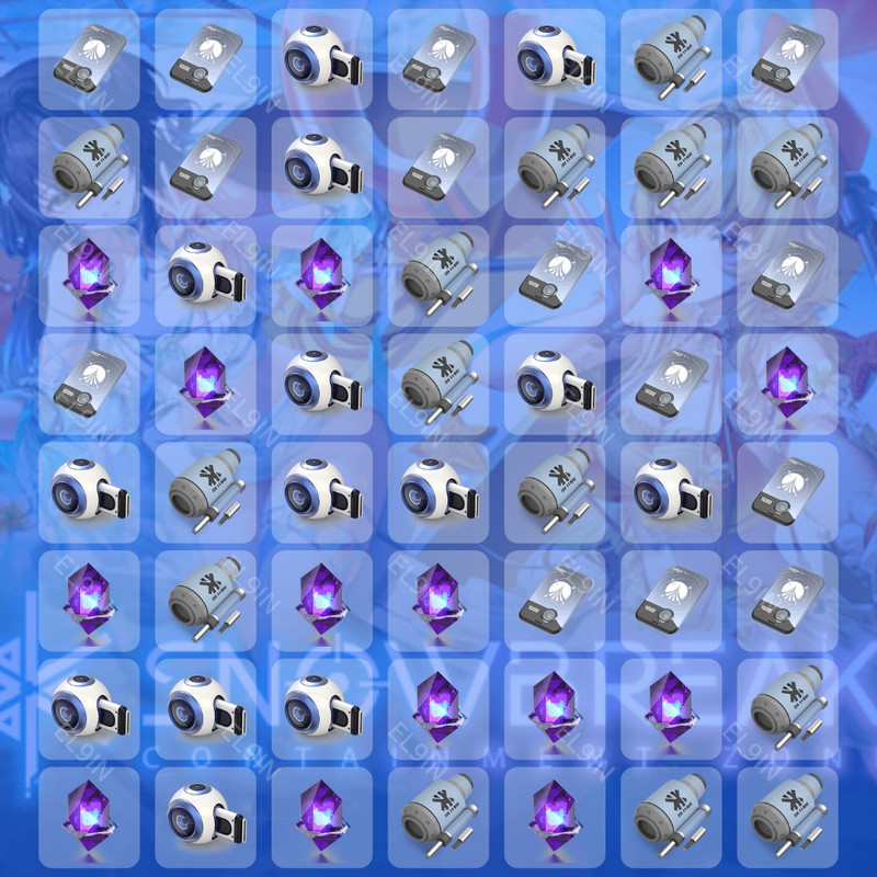 🌐 Twitch Drops 💜 Snowbreak 3.5 Drops 🌌 Snowbreak: Containment Zone [Total 56 Items]