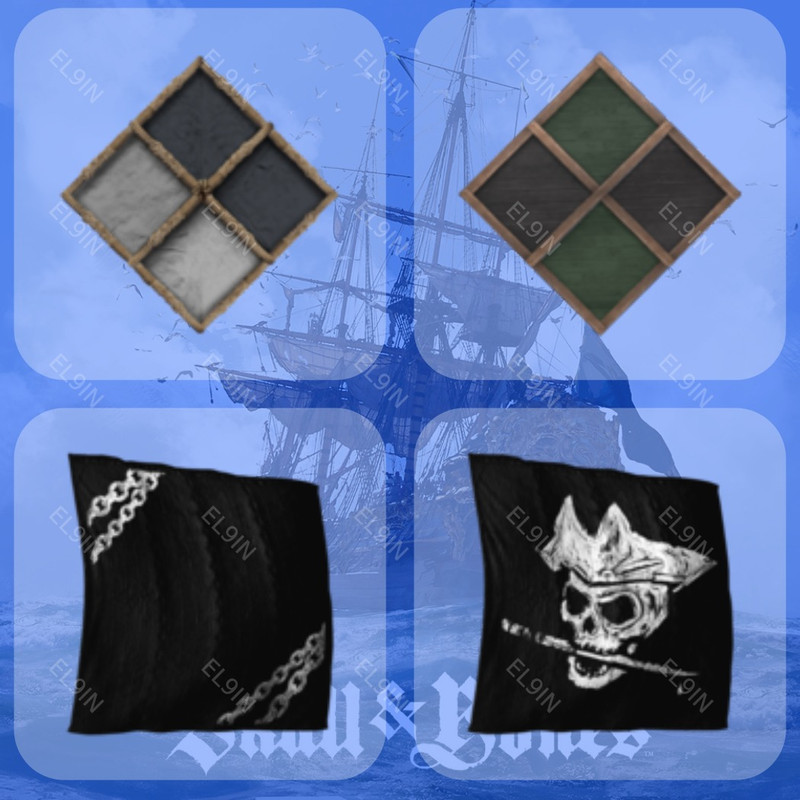 ❤️ Twitch Drops ⚡️ Skull and Bones - Y3S2 ⚡️ Skull and Bones [Total 4 Items]