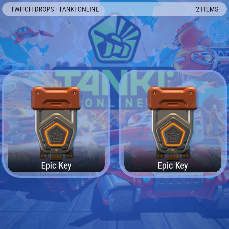 ✅ Twitch Drops 💎 WMR3 2026 R3 🧨 Tanki Online [Total 2 Items]