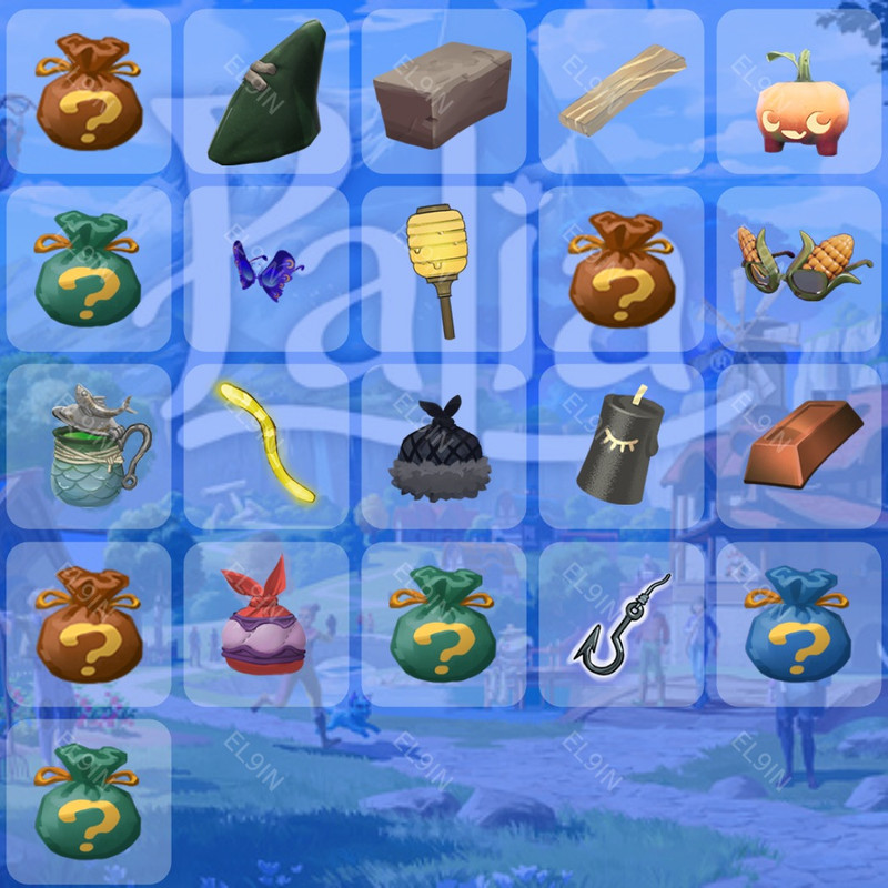 💎 Twitch Drops 👑 Petals & Portraits 💎 Palia [Total 21 Items]