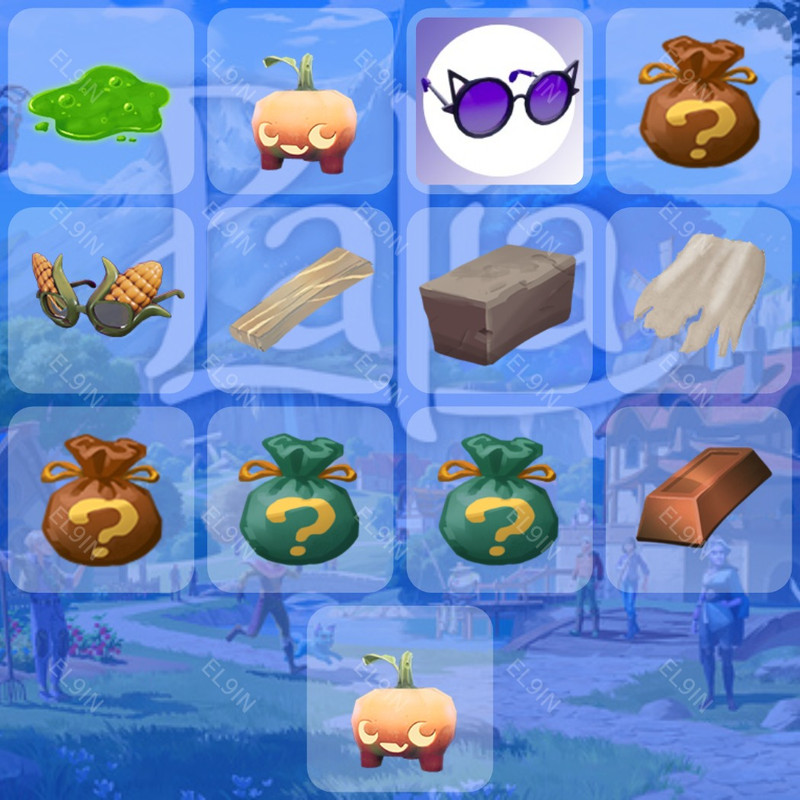 ✅ Twitch Drops 🧨 Frights & Delights ✅ Palia [Total 13 Items]