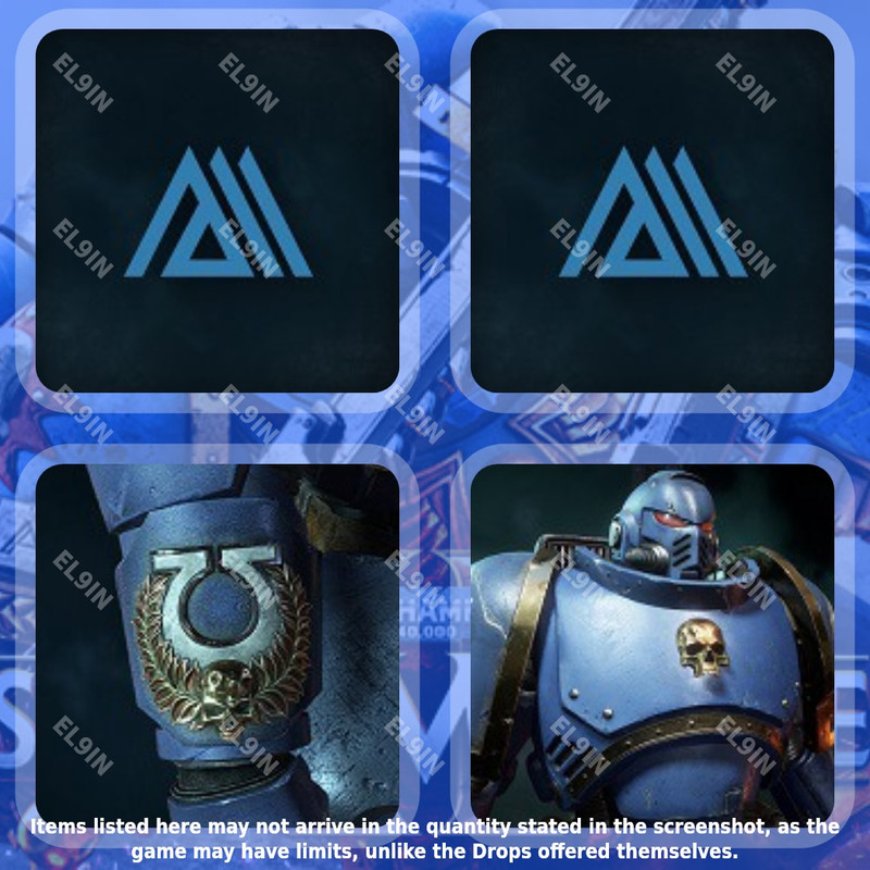 ✅ Twitch Drops ❤️ The Purgation Update 💎 Warhammer 40,000: Space Marine II [Total 4 Items]