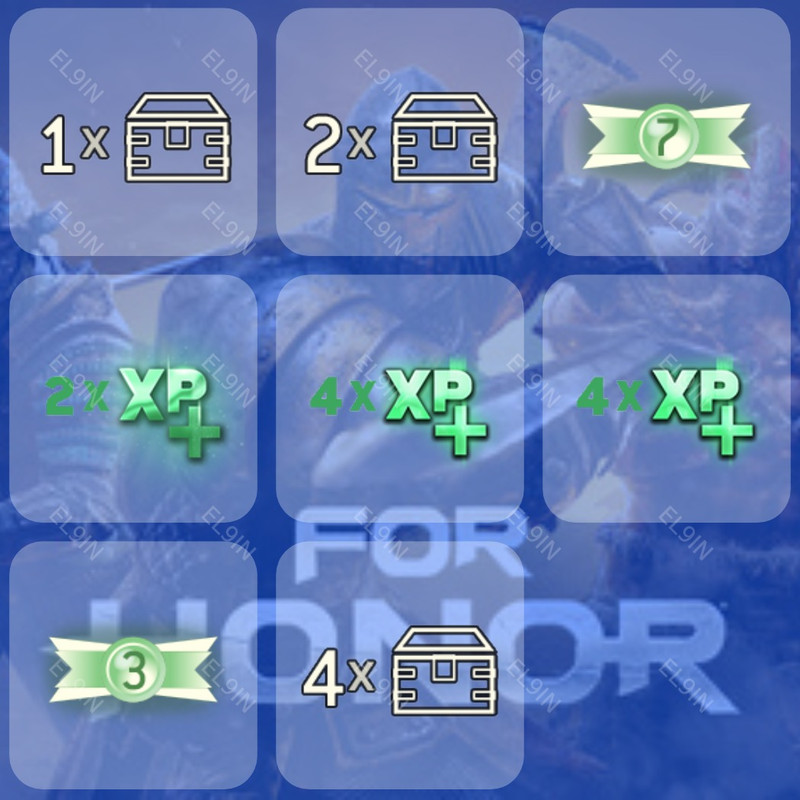 ✅ Twitch Drops ❤️ FH - Y10 Season 2 - II ✅ For Honor [Total 8 Items]
