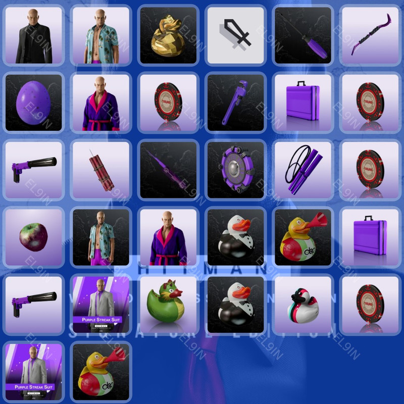 🧙‍♂️ Twitch Drops 👑 The Herbalist #1 👑 HITMAN World of Assassination [Total 32 Items]