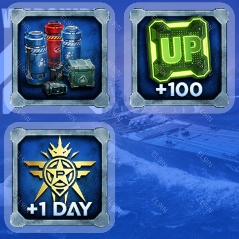 💎 Twitch Drops 🧨 Weekly Supply Drops #31 👑 Modern Warships [Total 3 Items]