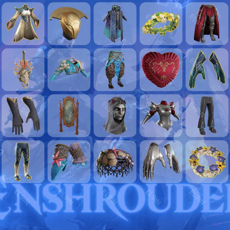 🧨 Twitch Drops 🧙‍♂️ Enshrouded Efflorescent 🧨 Enshrouded [Total 20 Items]