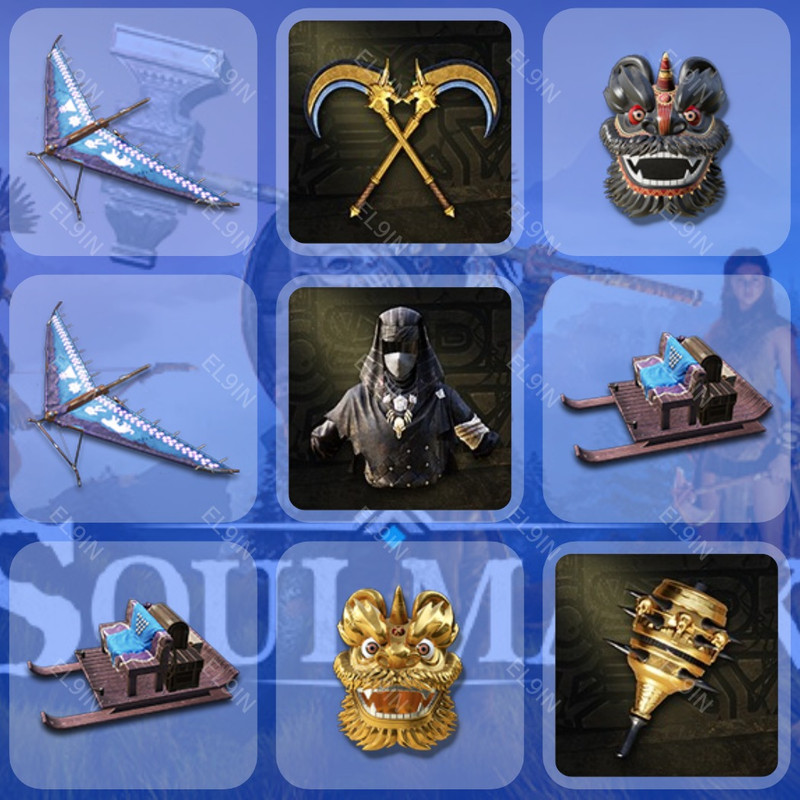 ⚡️ Twitch Drops 👑 Soulmask Drops Campaign 🌐 Soulmask [Total 9 Items]
