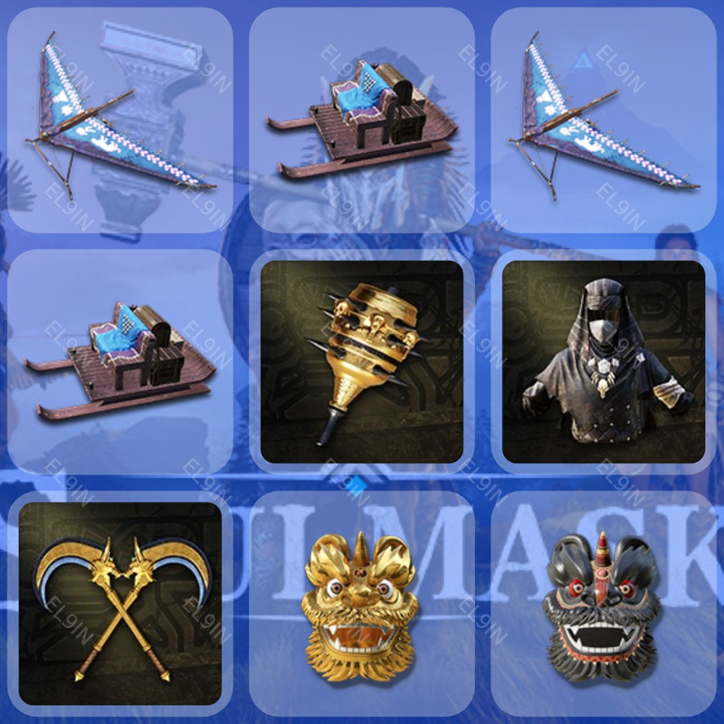 🧨 Twitch Drops ❤️ Soulmask Drops Campaign 💜 Soulmask [Total 9 Items]