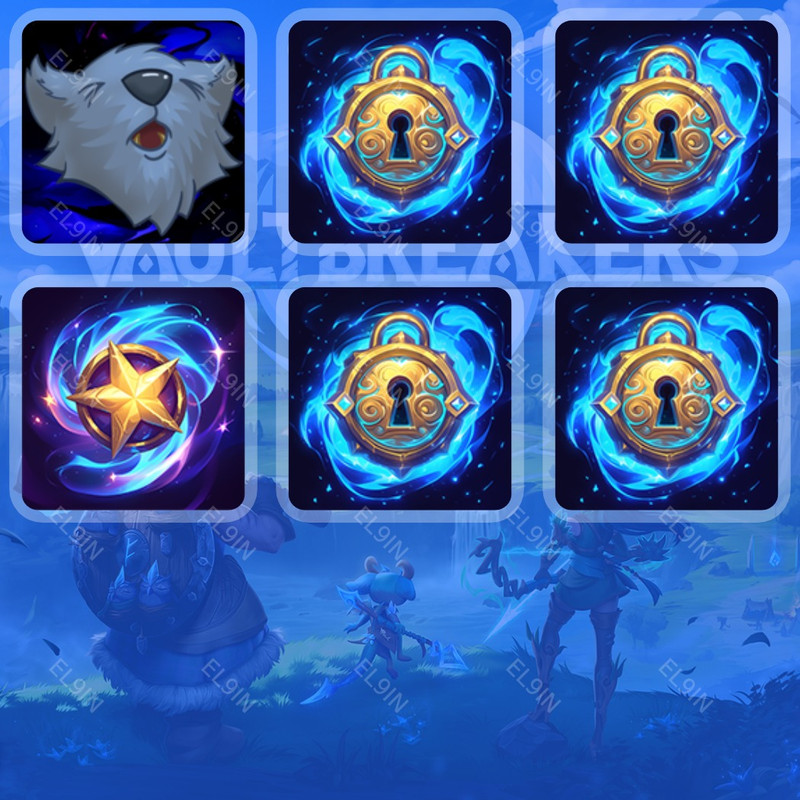 👑 Twitch Drops 👑 Vaultbreakers Feb Drops 🌌 Vaultbreakers [Total 6 Items]