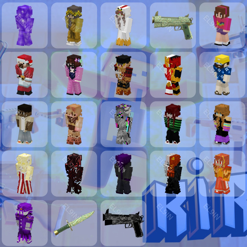 🌌 Twitch Drops 💜 Crispy 🌌 Kirka.io [Total 23 Items]