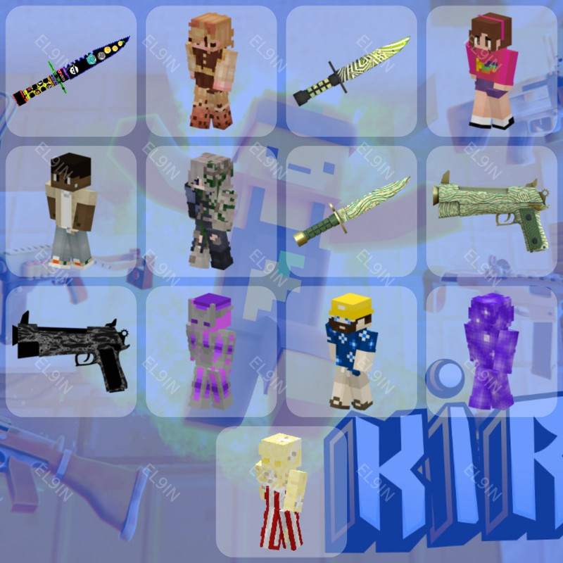 👑 Twitch Drops 🧨 K1TTY 👑 Kirka.io [Total 13 Items]