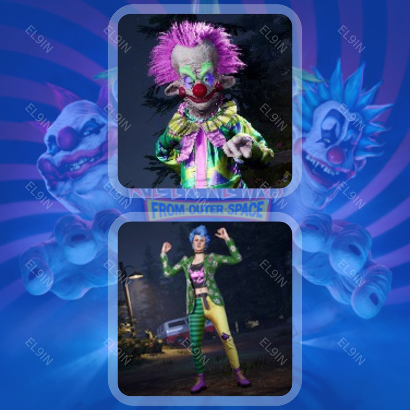 ❤️ Twitch Drops ⚡️ 1 Year Anniversary ❤️ Killer Klowns from Outer Space: The Game [Total 2 Items]