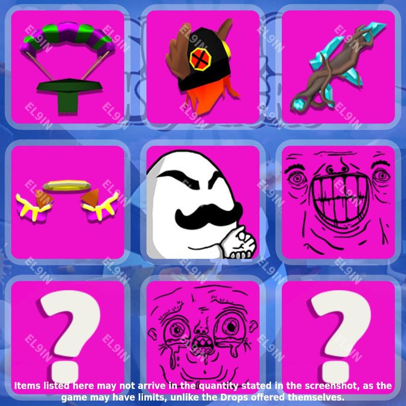 🧨 Twitch Drops 🌌 Twitch Drops 7 - Week 2 ❤️ Shell Shockers [Total 12 Items]