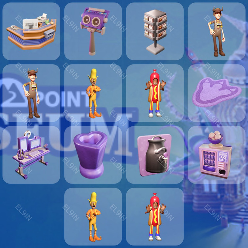 ❤️ Twitch Drops 🧨 Two Point Ten: Drops ⚡️ Two Point Museum [Total 14 Items]