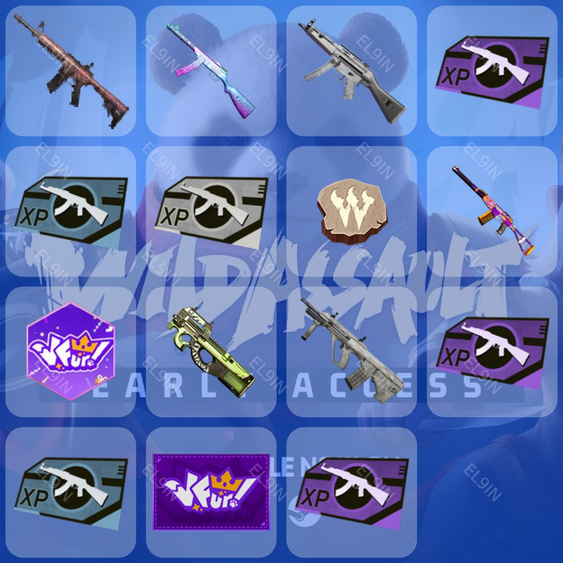 🌐 Twitch Drops ⚡️ Wild Assault Twitch Drops 🌌 Wild Assault [Total 15 Items]