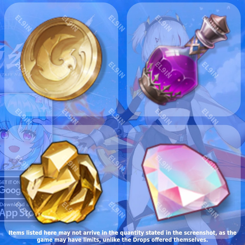 ⚡️ Twitch Drops ⚡️ 風色幻想NeXus 🌌 Wind Fantasy: NeXus [Total 4 Items]