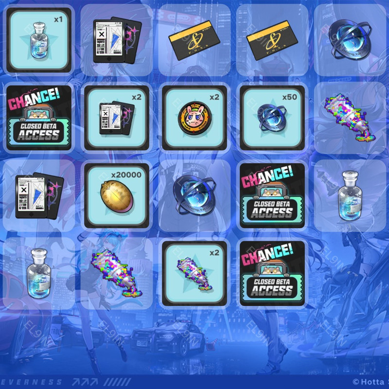👑 Twitch Drops 🧙‍♂️ NTE Twitch Drops Event 🌌 NTE: Neverness to Everness [Total 19 Items]