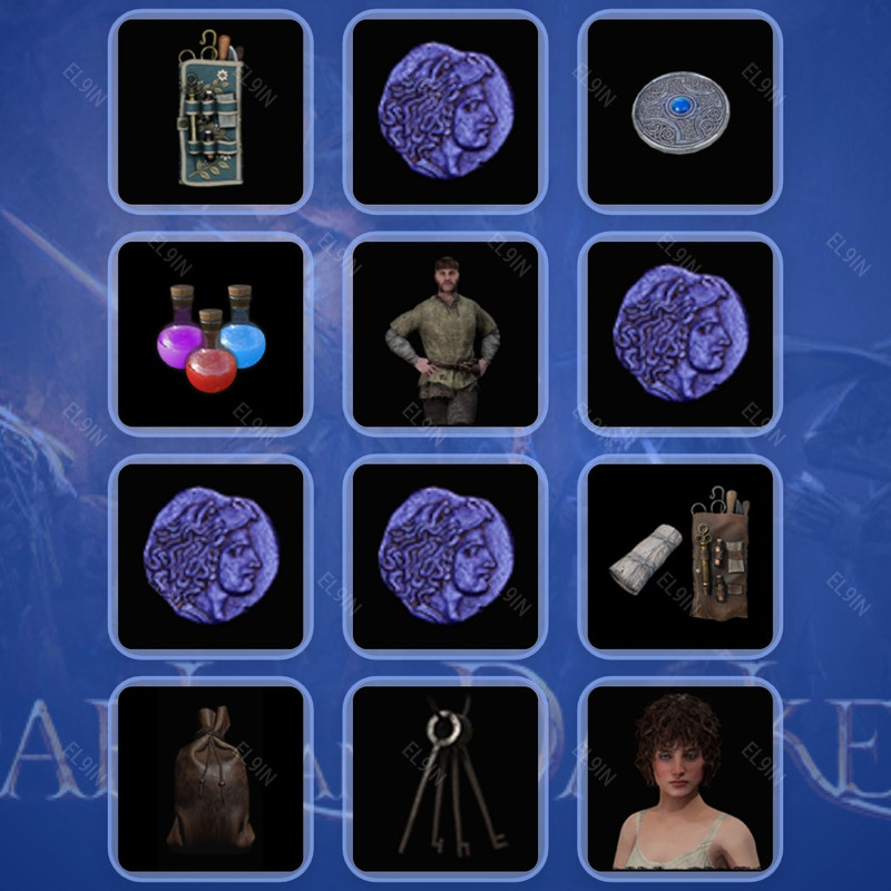 🌌 Twitch Drops 💜 EA Season 11 Drops 3 💎 Dark and Darker [Total 12 Items]