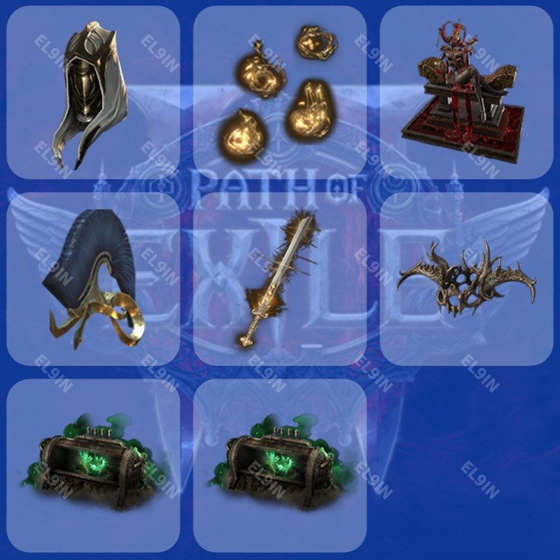 💎 Twitch Drops 💜 0.5.5 Launch Drops 💜 Path of Exile 2 [Total 9 Items]
