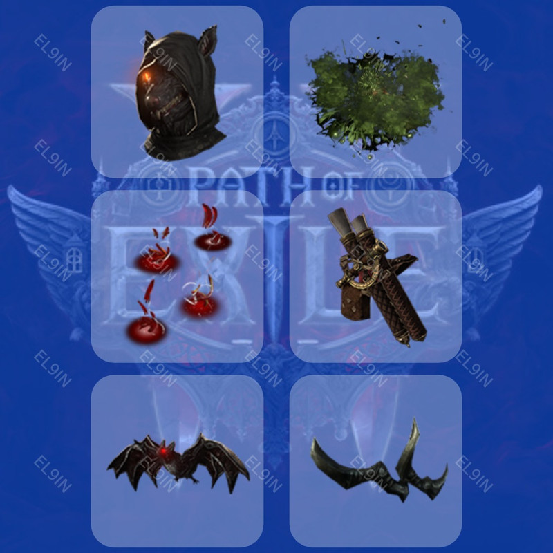 🌐 Twitch Drops 💎 PoE1 ExileCon 4/4 💜 Path of Exile [Total 6 Items]