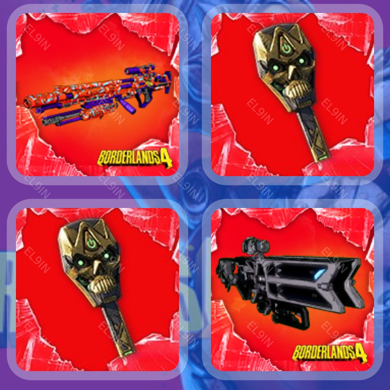 ✅ Twitch Drops ⚡️ BL4| Golden Keys ✅ Borderlands 4 [Total 4 Items]