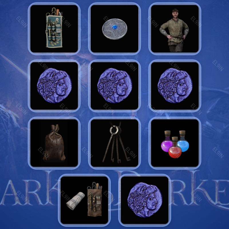 👑 Twitch Drops 🧙‍♂️ EA Season 11 Drops 2 HEXF 👑 Dark and Darker [Total 11 Items]