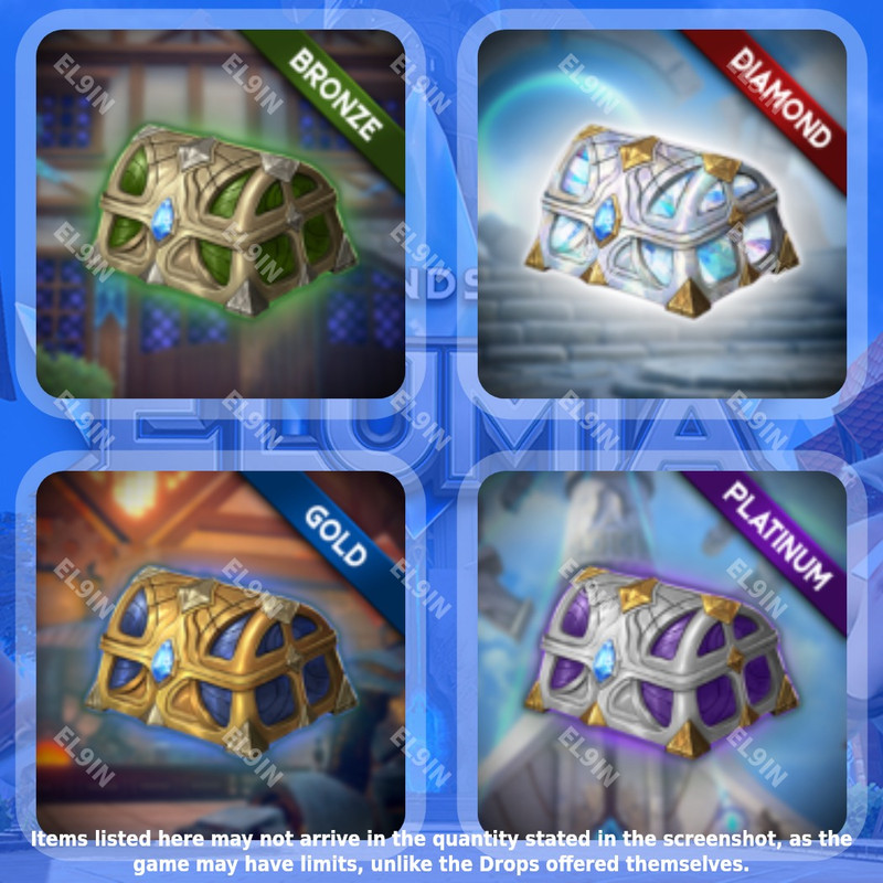 💎 Twitch Drops 👑 Legends of Elumia Launch	 🧙‍♂️ Legends of Elumia [Total 4 Items]