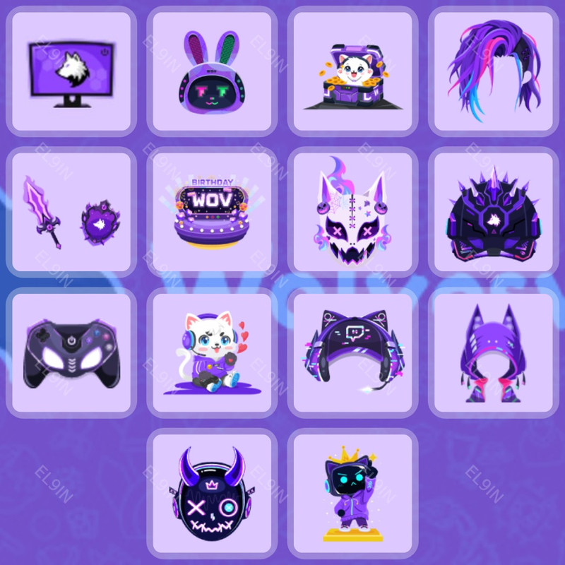 🧙‍♂️ Twitch Drops 💎 October 2026 💜 Wolvesville [Total 14 Items]