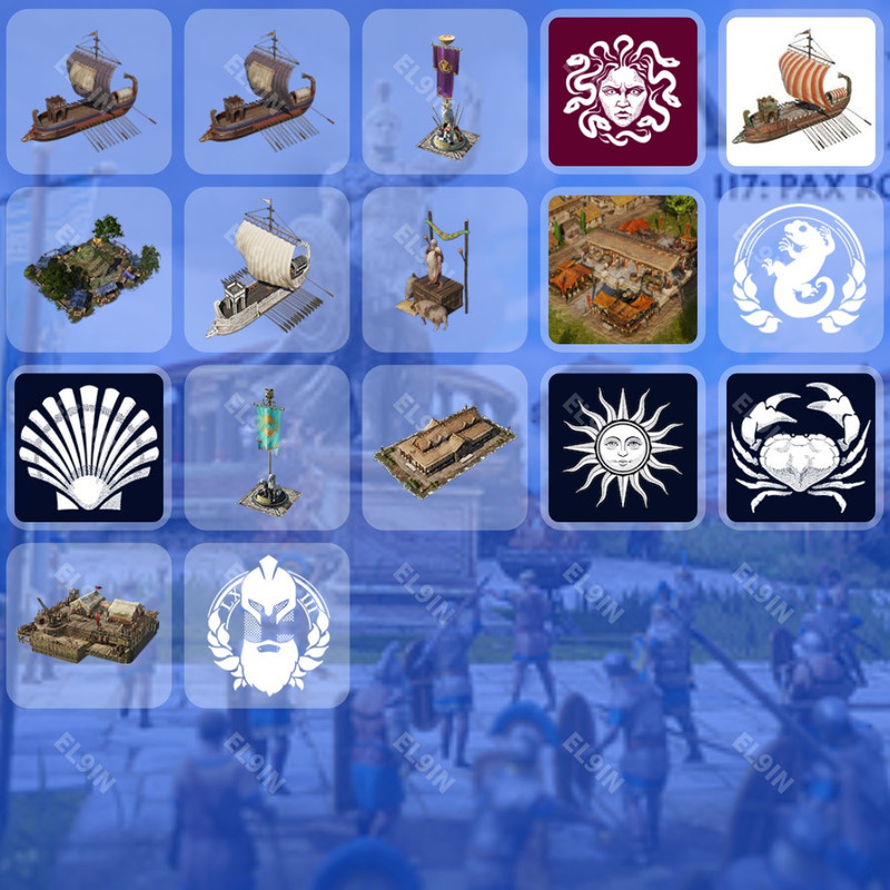 💎 Twitch Drops 🧨 Anno 117 DLC2 Launch ⚡️ Anno 117: Pax Romana [Total 17 Items]
