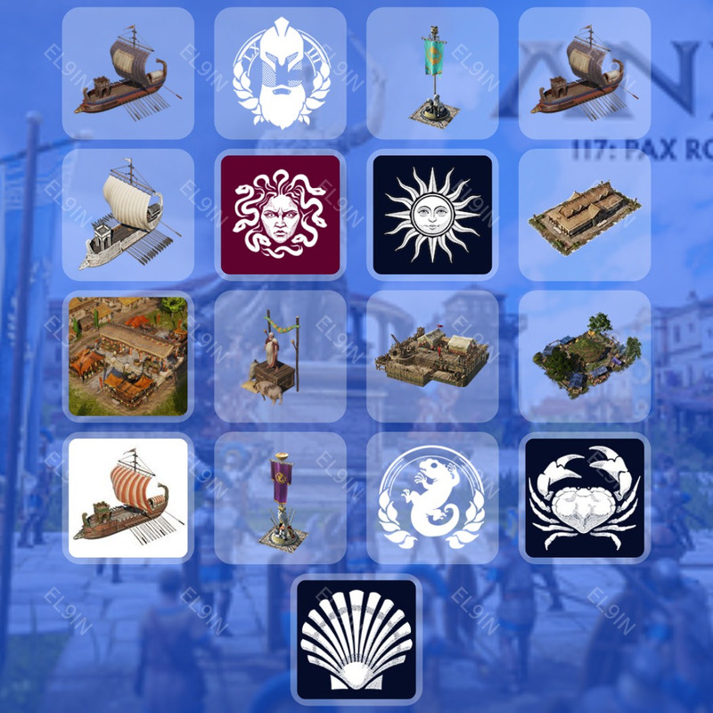 ✅ Twitch Drops 🌐 Anno 117 DLC2 Launch ⚡️ Anno 117: Pax Romana [Total 17 Items]