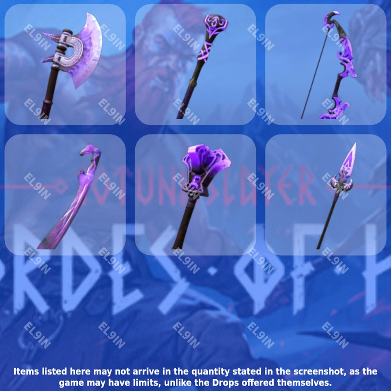🧙‍♂️ Twitch Drops 👑 Jotunnslayer Full Launch ⚡️ Jötunnslayer: Hordes of Hel [Total 6 Items]