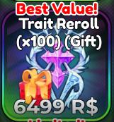 Anime Crusaders - Trait Reroll x100【6499R】